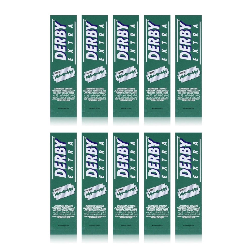 Derby Razor Barcode Derby Double Edge Razor Blades - Multipack D114-1000ct
