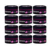 Black Gummy Styling Wax Extra Gloss 5 oz - Multipack