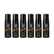 Black L3VEL3 Leave-in Beard Conditioning Foam 5 oz - 6 Pack