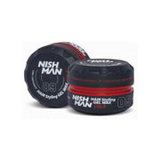 Dark Slate Gray Nishman Hair Styling Gel Wax 09 Cola 5 oz