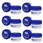 Midnight Blue Nishman Hair Styling Gel Wax B1 GumGum 5 oz - 6 Pack