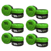 Olive Drab Nishman M2 Hair Styling Matte Clay Wax 3.4 oz - 6 Pack