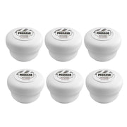 Light Gray Proraso Shaving Soap in Bowl Sensitive Skin  - White 5.2 oz - Multipack