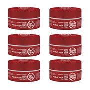 Brown Red One Aqua Hair Wax Red 5 oz - 6 Pack