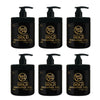 Black Red One Shaving Gel Gold 33.8 oz / 1000 ml - 6 Pack