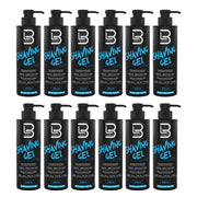 Dark Slate Gray L3VEL3 Transparent Aqua Shaving Gel 16.9 oz - Multipack