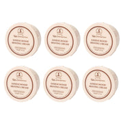 Antique White Taylor of Old Bond Street Sandalwood Shaving Cream Bowl 5.3 oz - 6 Pack