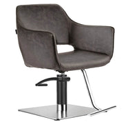 Dim Gray Comfortel Blake Styling Chair Textured Black