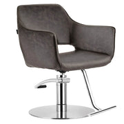 Dim Gray Comfortel Blake Styling Chair Textured Black