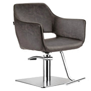 Dim Gray Comfortel Blake Styling Chair Textured Black