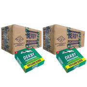 Rosy Brown Derby Professional Single Edge Razor Blades - 10000 ct