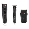 Dark Slate Gray BaBylissPRO FX3 Black Clipper - Trimmer & Double Foil Shaver Combo