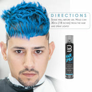 Dark Cyan L3VEL3 Hair Styling Spray 13.5 oz