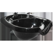 Dark Slate Gray K-Concept Wall Mount Plastic Oval Shampoo Bowl