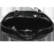 Light Gray K-Concept Wall Mount Plastic Oval Shampoo Bowl