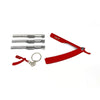 Dark Red Tomb45 Triple Cartridge Razor Holder - Red