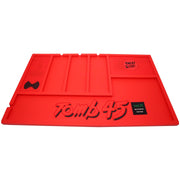 Orange Red Tomb45 Powered Wireless Clipper Charging Organizing Mat - Red