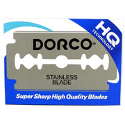 Light Slate Gray Dorco ST300 Platinum Extra Double Edge Razor Blade ,100 Blades
