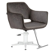 Dim Gray Comfortel Blake Styling Chair Textured Black